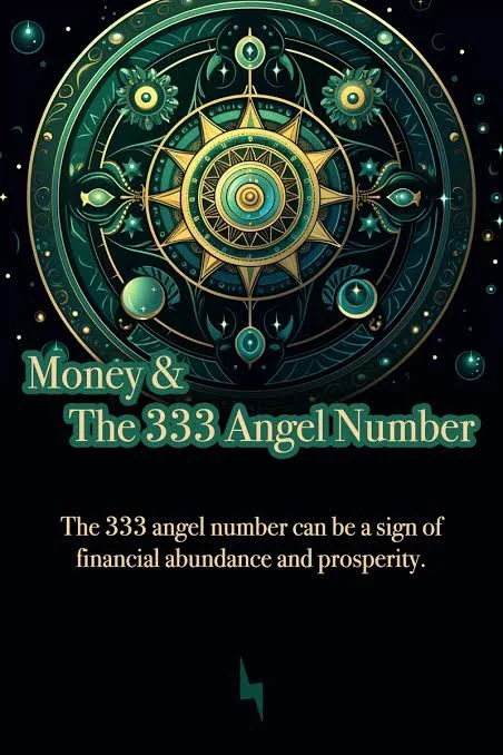 333 angel number meaning for money represented by careful financial planning with cash, a notebook, and a calculator