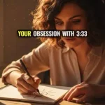 333 meaning for personal growth represented by a person writing goals in a journal